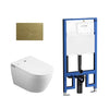 Lafeme Sesto In Wall Wall Hung Smart Toilet - ST22