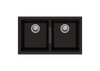 Two bowl kitchen sink