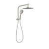 MECCA 2 IN 1 TWIN SHOWER BRUSHED NICKEL (NR250805BBN)