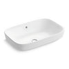 ModernLife Vessel with faucet hole 600x480mm with CleanCoat (77761T-1-0)