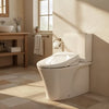 Veil 2pc BTW Toilet with Kohler Bidet Seat (23624A-C3)